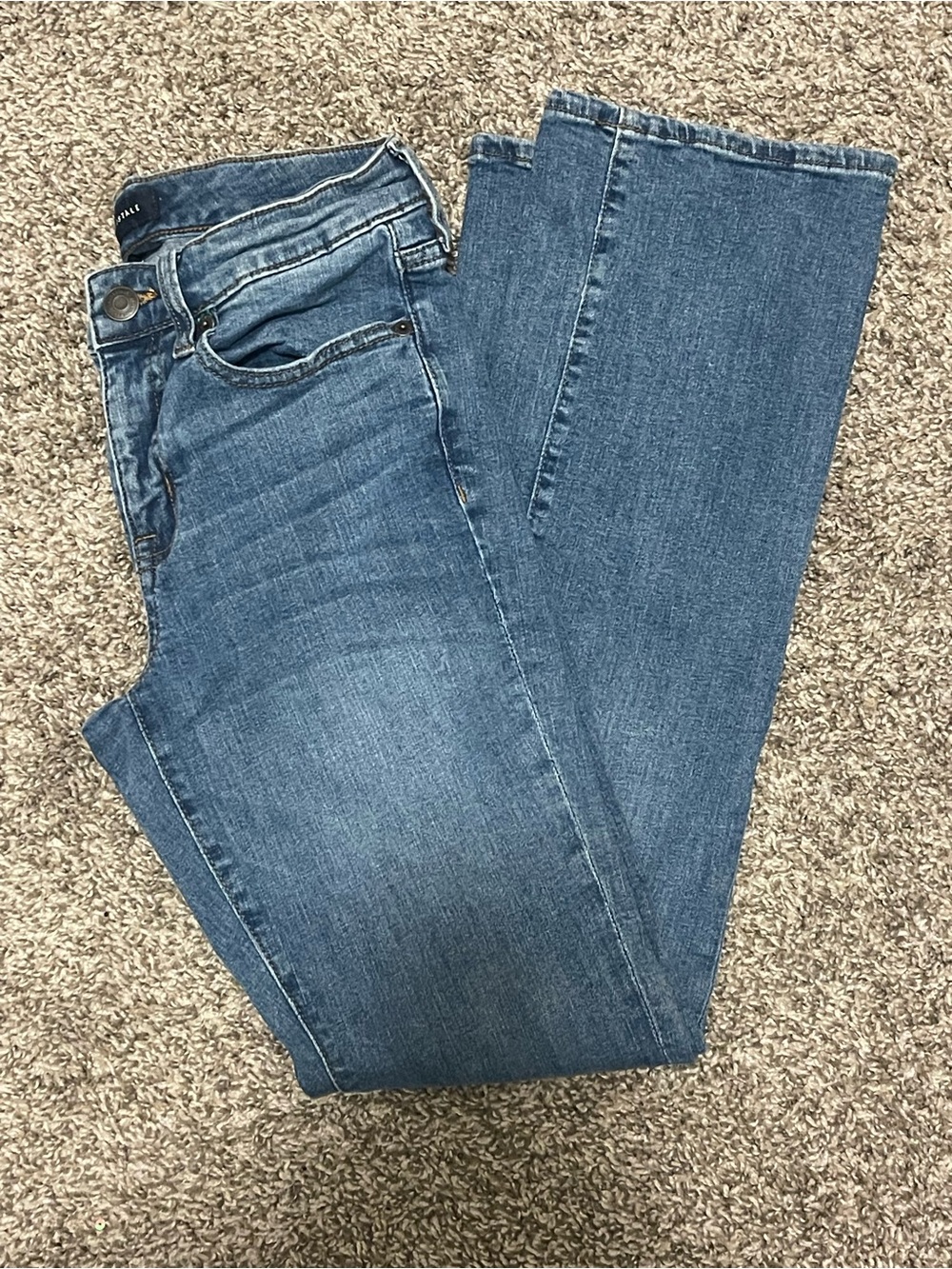 Aeropostale Mid Rise Bootcut Jeans Women’s 4R Medium Wash Stretch Denim